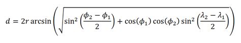 Haversine Calculation in User Defined Function - SQLServerCentral - wintechmobiles.com