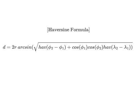 Haversine formula - wintechmobiles.com