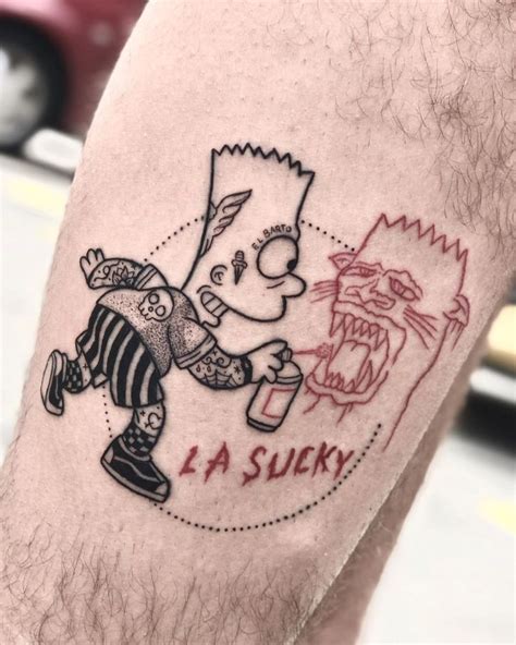 HAVSER в Instagram «El Barto & La Sucky Panther. . . . . . tattoo 