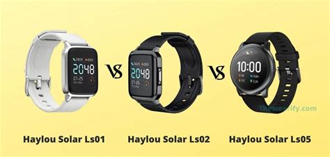 Haylou Solar LS05 VS Haylou LS02 Smartwatch … - balustradellc
