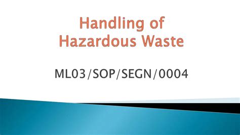 Hazardous waste operating licenses - State of Michigan - balustradellc