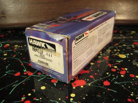 HB411F.717 Hawk HPS Brake Pads Front - eBay