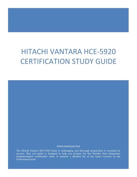 HCE-5920 PDF Demo