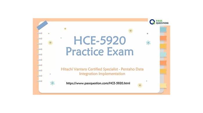 Certification HCE-5920 Test Answers