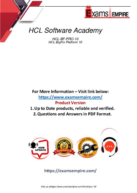 HCL-BF-PRO-10 Exam