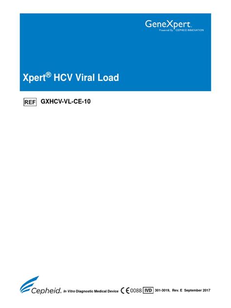 HCV Package Insert GeneXpert