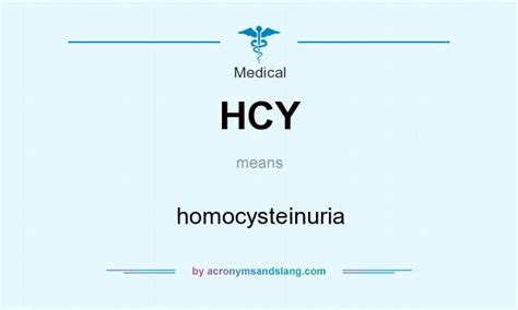 HCY - What does HCY stand for? The Free Dictionary