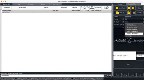 HD Audio Converter ISO DFF DSF FLAC WAV AIFF … - balustradellc