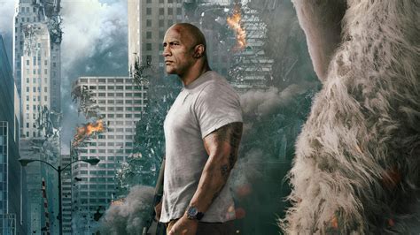 HD wallpaper: rampage, dwayne johnson, 2024 movies, hd, 4k, …