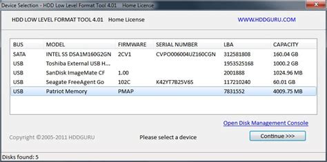 HDD Low Level Format Tool(硬盘低格工具)v4.40 - 3DMGame