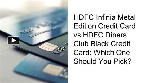 HDFC Infinia vs. Diners Black. Should you upgrade?