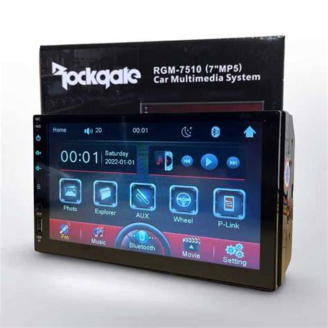 Head Unit ROCKGATE Double Din 7" Tape Mobil Universal Mirrorlink ... - raincitystudios.com