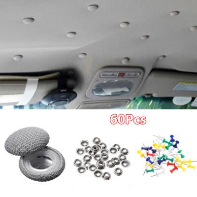 Headliner Repair Pins Kit, 60 pcs Stainless Steel Pins for Car Interior ... - balustradellc