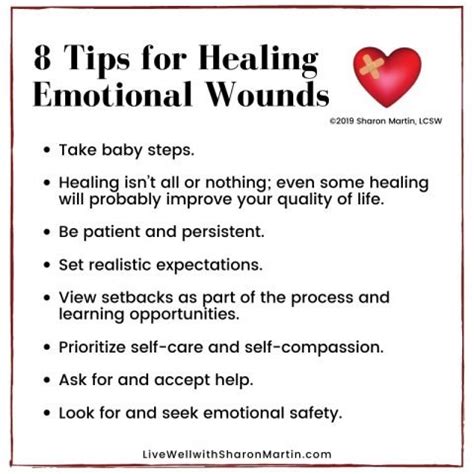 Healing Emotional Wounds: 8 Tips to Help You Begin - balustradellc