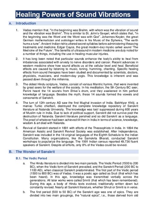 Healing Powers of Sound Vibrations - Sound Healing Research … - balustradellc