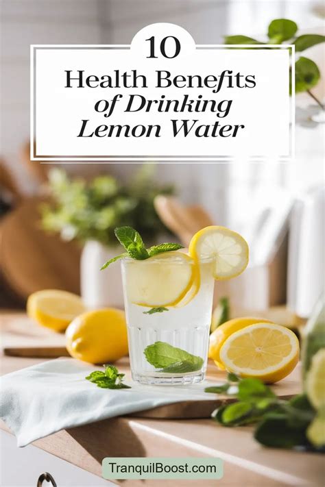 Health Benefits Of Consuming Lemon Water Daily - balustradellc