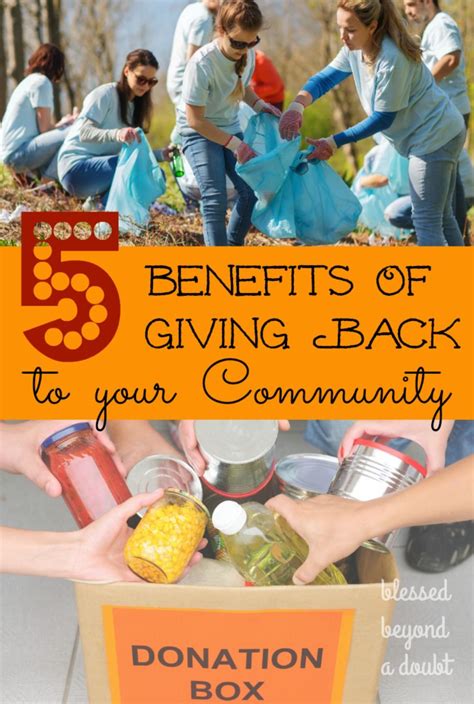 Health Benefits of Giving Back to the Community - balustradellc