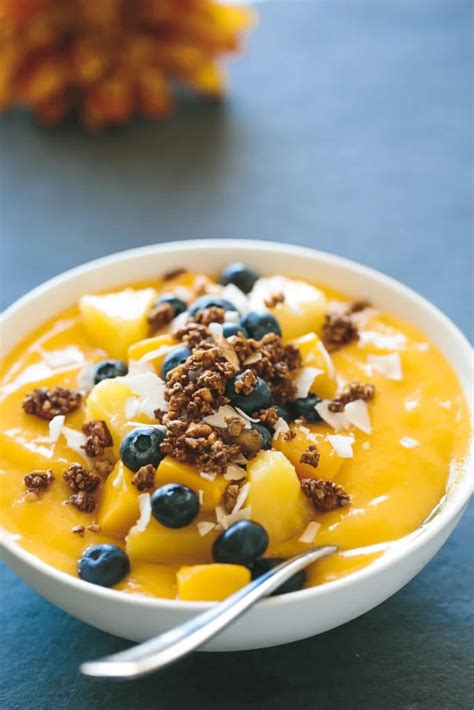Healthy Mango Smoothie Bowl in 2 Minutes! High-Protein ... - balustradellc