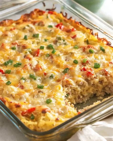 Hearty Bacon Hash Brown Breakfast Casserole Recipe - balustradellc