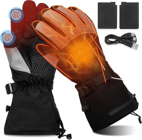 Heated Gloves for Men Women, Rechargeable Full - raincitystudios.com