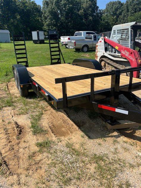 Heavy Duty Flatbed Trailer w Ramps - Vehicle Trailers - balustradellc