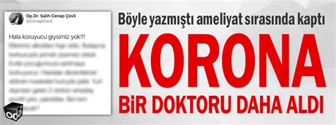 HELE KORONA BİR ATLATILSIN!... 