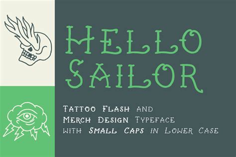 Hello Sailor Demo Font - 1001 Fonts - muktibox.com