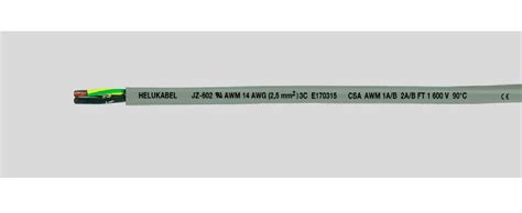 HELUKABEL JZ-602 Two-Approvals UL-CSA approved 90