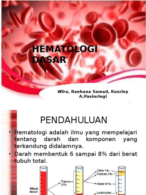 HEMATOLOGI DASAR - Universitas Islam Indonesia - wintechmobiles.com