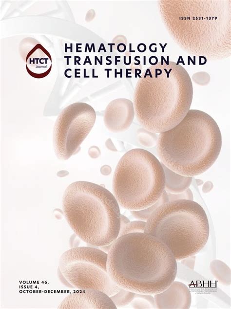 HEMATOLOGY, TRANSFUSION AND CELL THERAPY. 