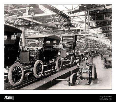 Henry Ford Assembly Line Model T Production Time Reduction - wintechmobiles.com