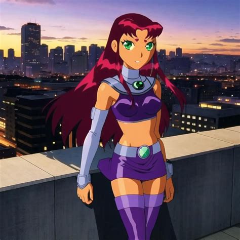 HENTAI STARFIRE show live eksotis & gerakan menggoda toket besar konversi tinggi pagi kemarin gerakan halus 48 image 1