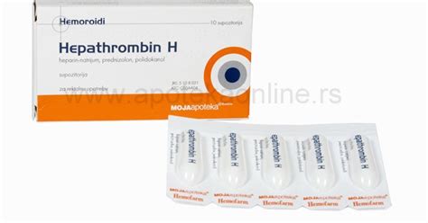 HEPATHROMBIN H REKTALNA MAST Apoteka Online