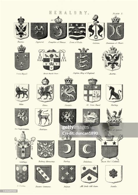 Heraldic Symbols (Examples & Meanings) - Study of Symbols - wintechmobiles.com