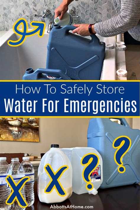Here's How To Store Water Long-Term for Emergencies - balustradellc