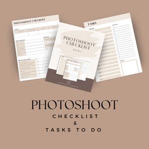 Here's What to Put on Your Photoshoot Checklist - balustradellc