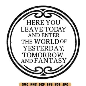 Here you leave today... - Park Lore - balustradellc