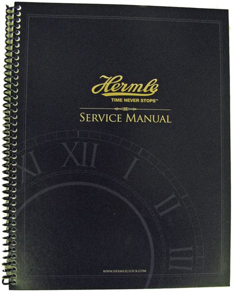 Hermle Clock Service and Repair Manual New Edition - balustradellc
