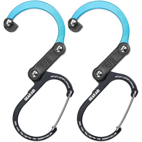 HEROCLIP Carabiner Clip and Hook (Mini) | for Travel, … - balustradellc