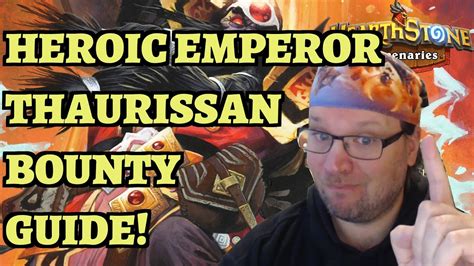 HEROIC Emperor Thaurissan bounty guide (Hearthstone