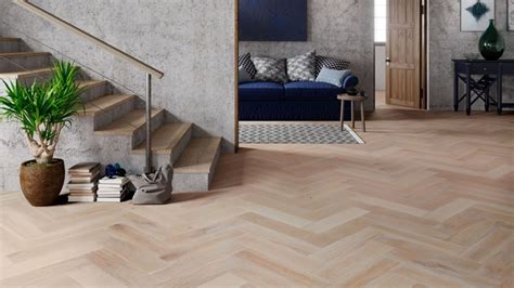 Herringbone Engineered Wood Flooring - balustradellc