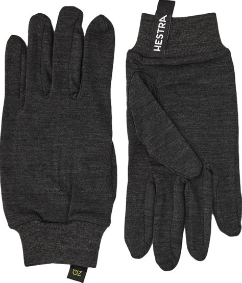 Hestra Merino Wool Liner Gloves Long - 5 Finger Touch Screen Compatible ... - balustradellc