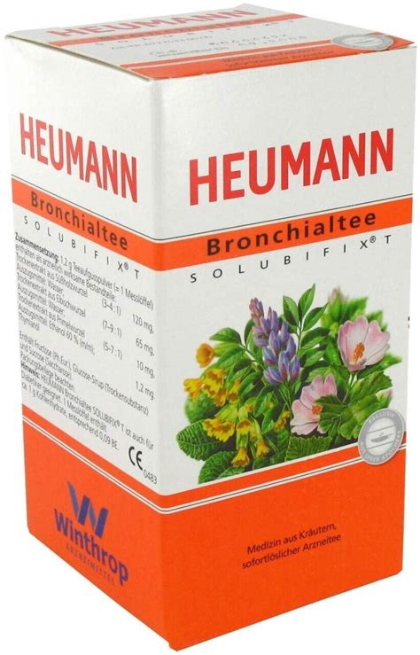 HEUMANN Bronchial Tea Solubifix T 60 g by Winthrop ... - Amazon