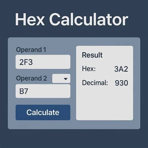 Hex Calculator - wintechmobiles.com