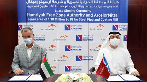 HFZA inks investment deal with ArcelorMittal DSTC FZE