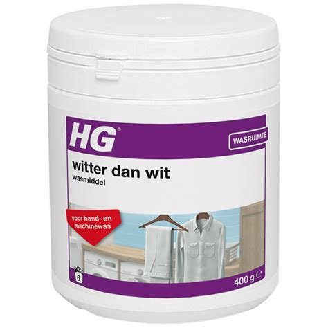 HG witter dan wit wasmiddel anti-vergeling