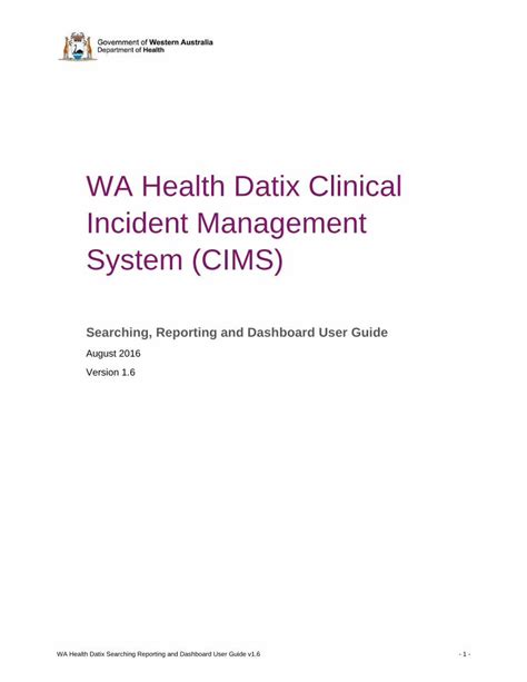 HHSC Publishes New Critical Incident Management Reporting System (CIMS ...