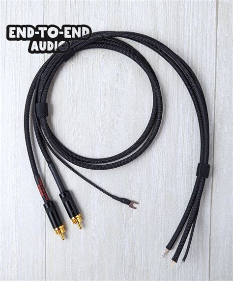 Hi-fi Solder to Turntable Cables, Mogami Cable, Gold RCA ... - Etsy - balustradellc