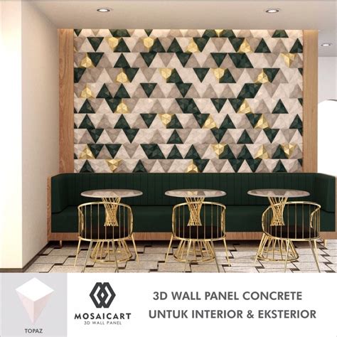 Hiasan Dinding 3D untuk Interior Modern - balustradellc