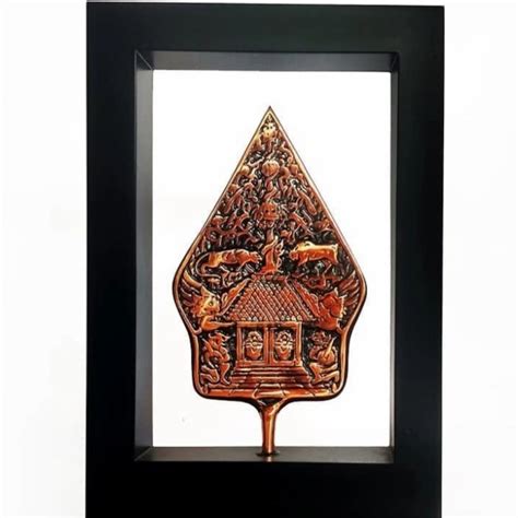 Hiasan Dinding Frame Wayang Gunungan - Shop - balustradellc